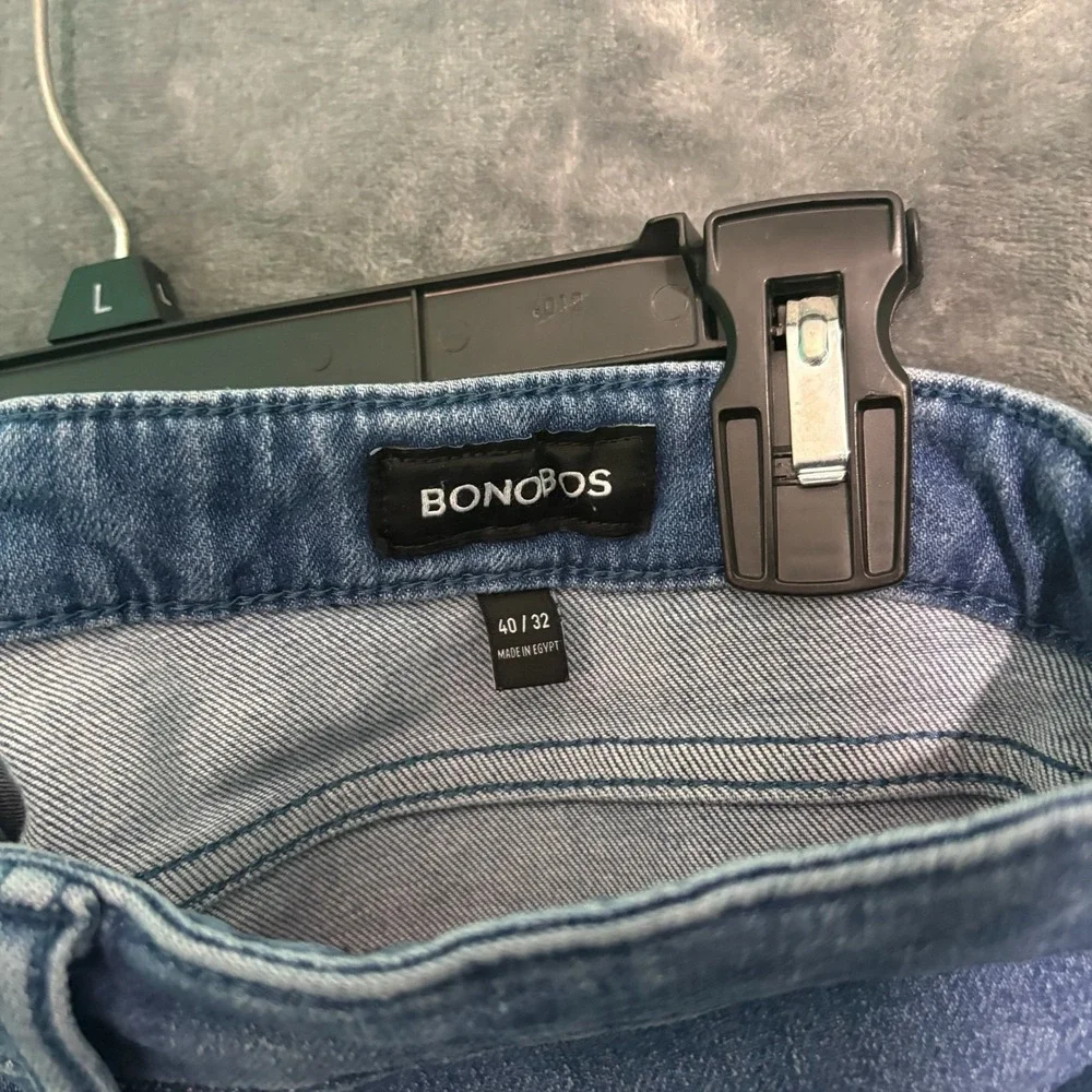 Bonobos Jeans Mens 40 X 30 Blue Denim Preppy